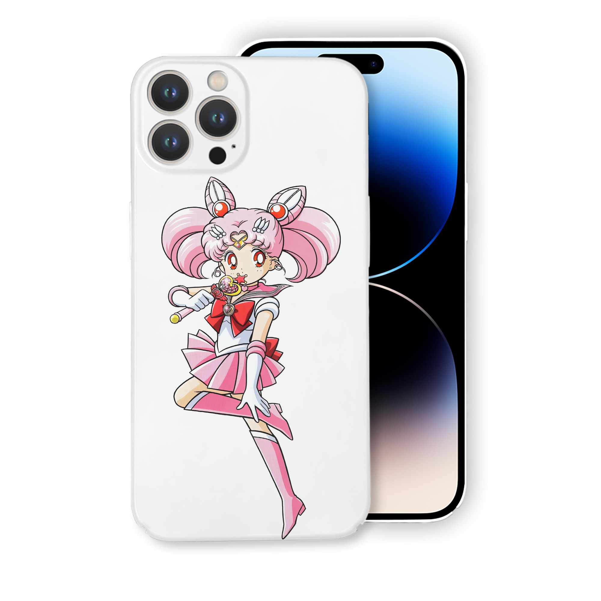 （画像用） 美少女戦士セーラームーン ちびうさ Sailor Moon Chibiusa Tsukino Usagi Small Lady Serenity 【iPhone 14シリーズ対応】ハードケース